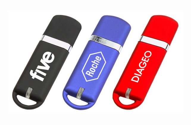 Capsule Printed USB Sticks in a Range of Body Colours