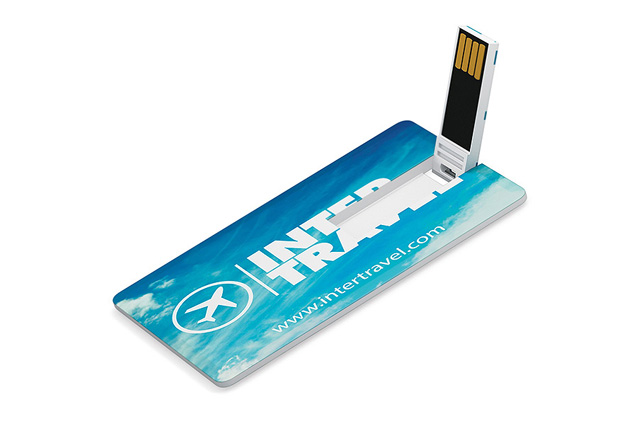 Printed Ultra Slim Card USB Drive